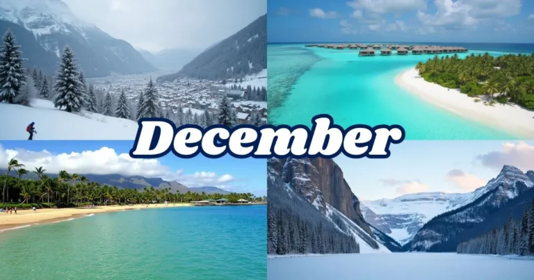best places in december for travel