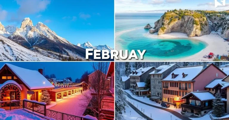 best places to visit in february
