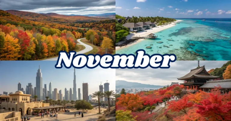 best places to visit in november