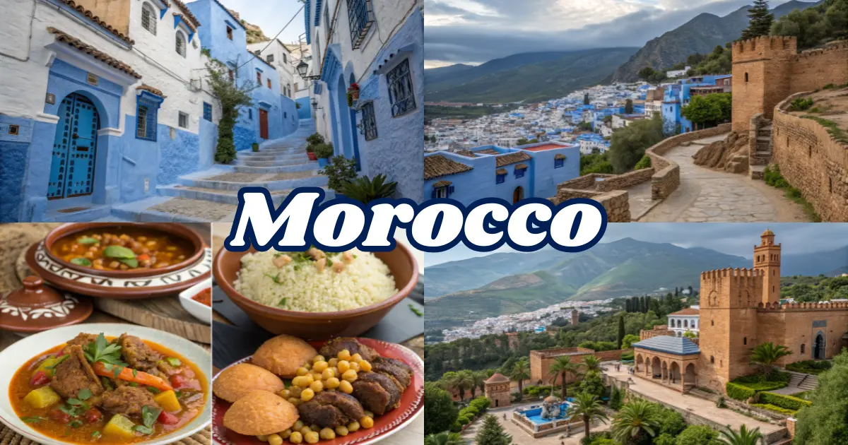 blue city morocco