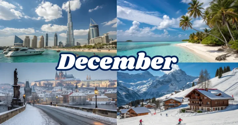 best places to go in december