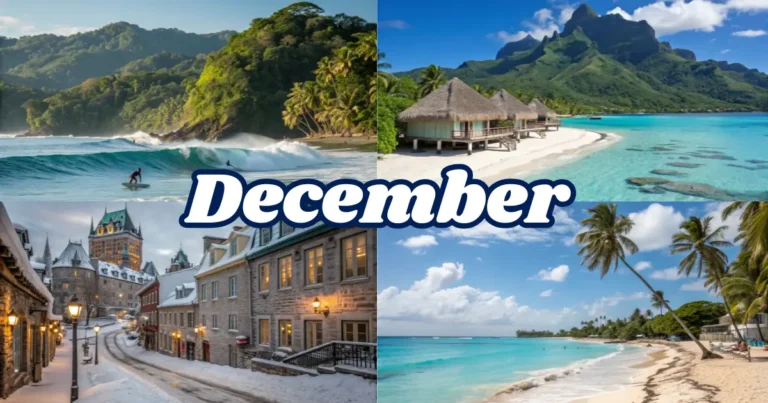 best december vacations